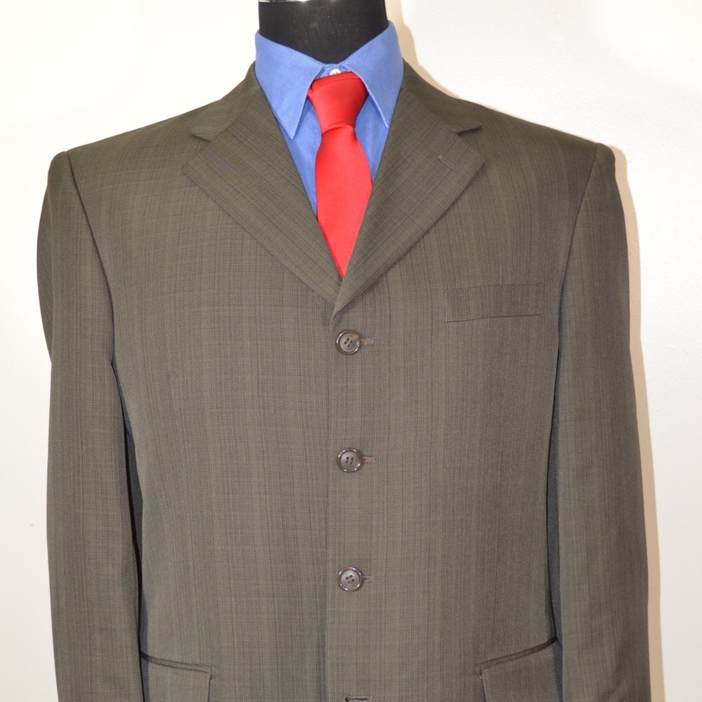 Zandello 40R Sport Coat Blazer Suit Jacket